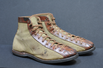 forskel varm for eksempel A Vintage Pair of 1910s Basketball Shoes | The Black Fives Foundation