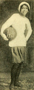 Younger Set player Eva Miller. The club’s officers were also players on the team’s roster, which included some of the city’s best talent. Eva Miller was vice president.