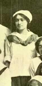 The "New York Girls" basketball team of New York City, circa 1911, was the sister organization of the Alpha Physical Culture Club of Harlem.